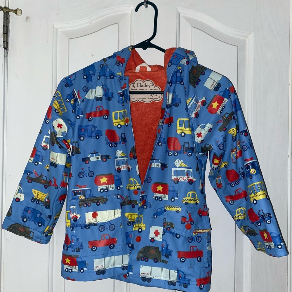 Hayley boys rain coat